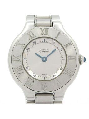 Cartier Watch Must SS Silver